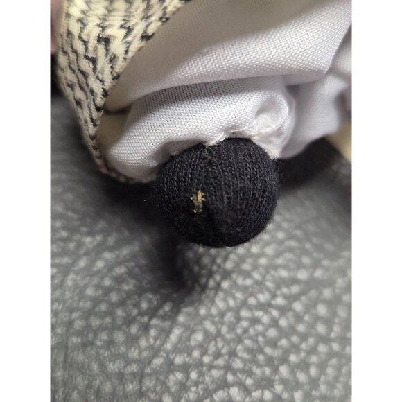 Vintage Boy Girl Bisque Head Fabric Body Dolls Weighted 5" Painted Face - Picture 9 of 9